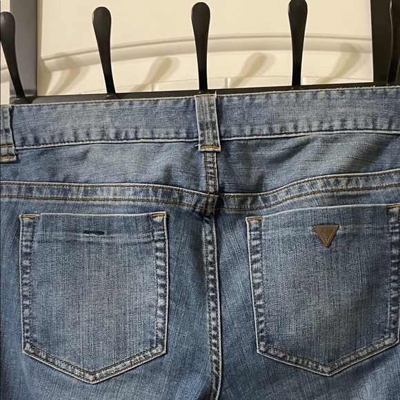 Guess Women's Flare Jeans in Blue - Picture 5 of 5